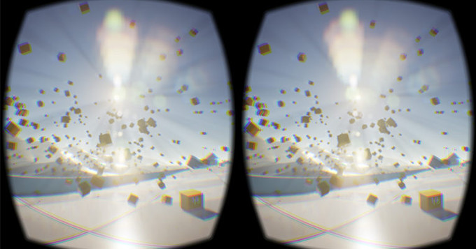 Image captured from an Oculus Rift DK2