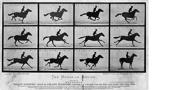 Artwork by Eadweard Muybridge – Provided directly by Library of Congress Prints and Photographs Division.