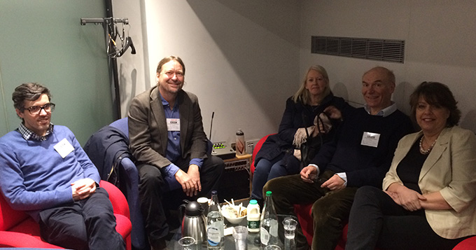 Waiting in the green room for the Moral Maze - March 2016