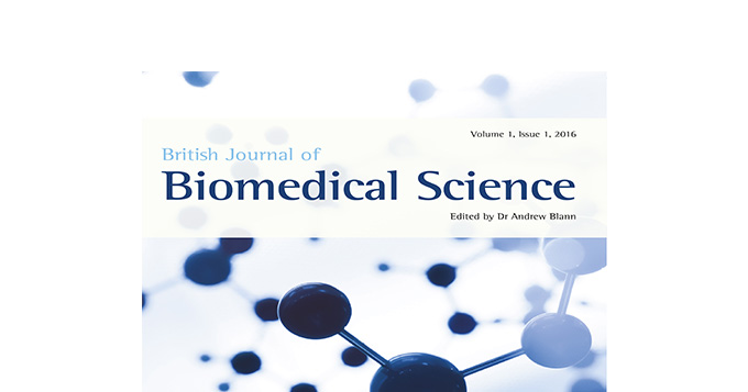 British Journal of Biomedical Science Edited by Dr Andrew Blann