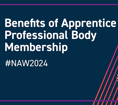 Benefits of apprentice professional body membership